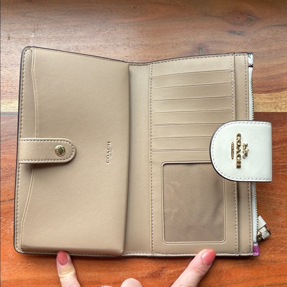 Coach Multicolor Insect Print Wallet - Picture 3 of 3